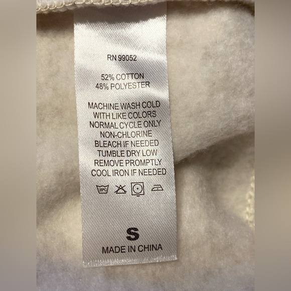 All Good Men's Cream Sweatshirt - Picture 4 of 5